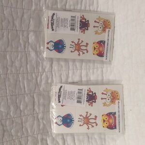 24x temporary monster tattoos